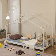 Kids Wooden Bed Frame Single