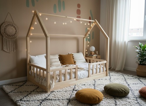 Kids house bed - kids, |