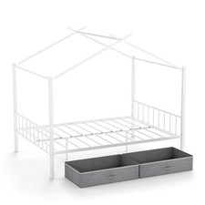 Metal Kids Bed Frame Double